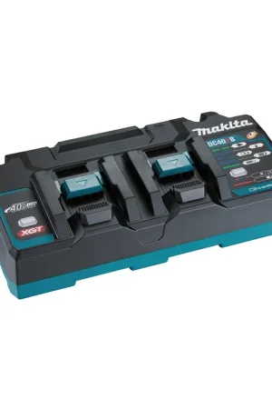 Prix Cassé Makita DC40RB Chargeur rapide double de batterie XGT 40V max (191N09-8)