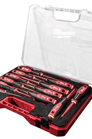 Milwaukee Lot de 12 tournevis Trilobe VDE isolé et sécurisé 1000V (4932479095) Jusqu'à Épuisement Des Stocks