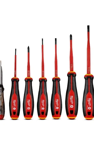 Populaire Milwaukee Lot de 7 tournevis Trilobe VDE isolé et sécurisé 1000V (4932478739)