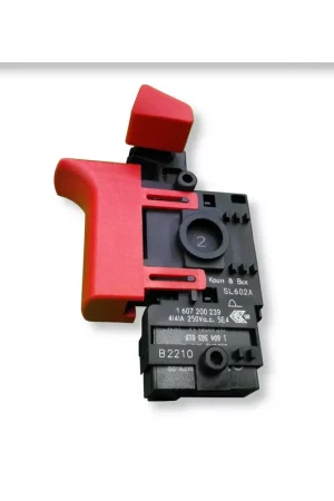 Bosch Interrupteur pour scie sauteuse PST750PE, PST750PEL, PST800PEL, PST7000E, PST7200E (1607200239) Commander Vite