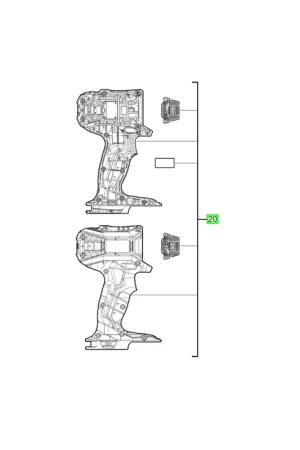 AEG Carter de Perceuse, Visseuse 18V BSB18C2X, BSB18C2 (4931465192) Promotion Saisonnière