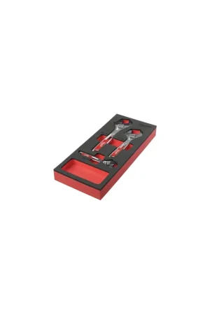 Milwaukee Jeu de x3 clés à molette avec module mousse pour servante d'atelier (4932492397) Offre Du Jour