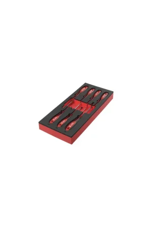 Milwaukee Jeu de x7 tournevis Plat & Cruciforme avec module mousse pour servante d'atelier (4932492394) Marque
