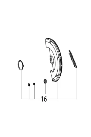 Offre Spéciale Metabo Carter Pendulaire de protection complet pour scie KGS305M & KS305M (316056330)