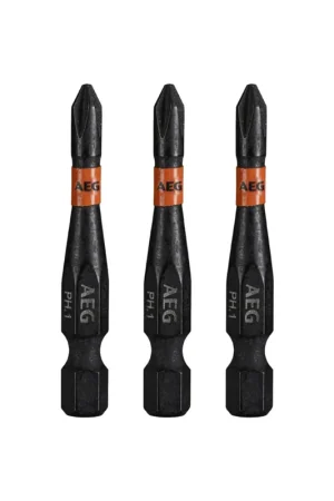 Achat Immédiat AEG Embouts de vissage PH1 50mm Ballistic Series (4932479180)