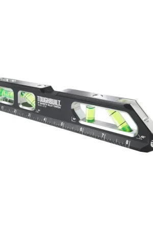 Dernier Modèle Toughbuilt Niveau à bulle magnétique Torpedo 23cm TB-H2-L-M23T-M