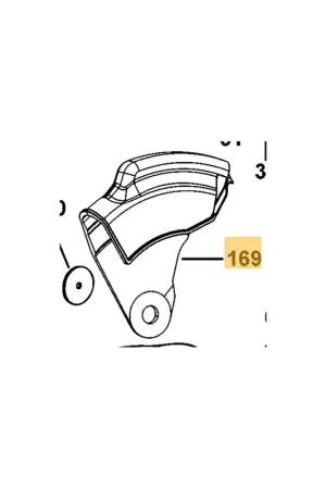 Certifié Dewalt Protecteur Lame supérieur pour scie combinée D27107 & D27107XPS (N293739)