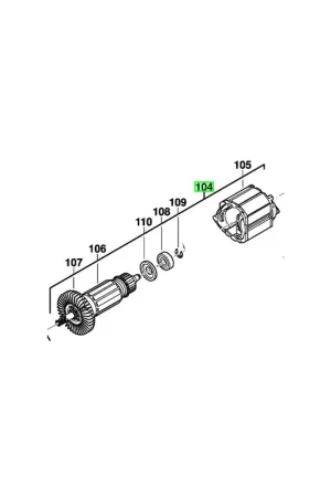Achetez Aujourd'hui AEG Moteur complet pour perforateur KH28 SUPER XE (201238005)