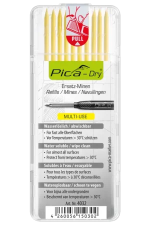 Meilleur Choix Pica DRY mines de rechange graphite Jaune Multi-usage 4032