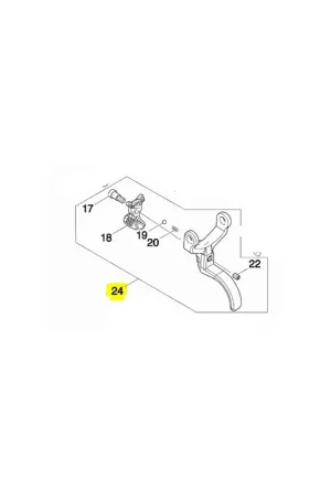Bon Marché Makita Levier de commande pour sécateur DUP361, DUP362, AR3733 (123536-3)