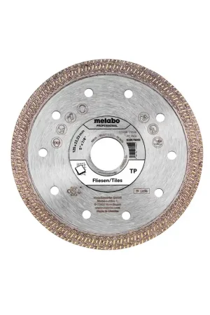 Seulement Aujourd'hui Metabo Meule de tronçonnage diamantée carrelage professional 125x22,23mm (628579000)
