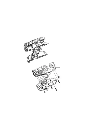 AEG Carter de Perceuse, Visseuse BS18G2LI (4931435603) Commander Vite