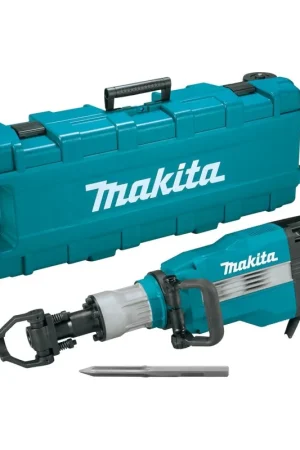 Commande En Gros Makita HM1502 Marteau-piqueur 49,1J Hexa 28,6mm 1850W avec coffret de transport