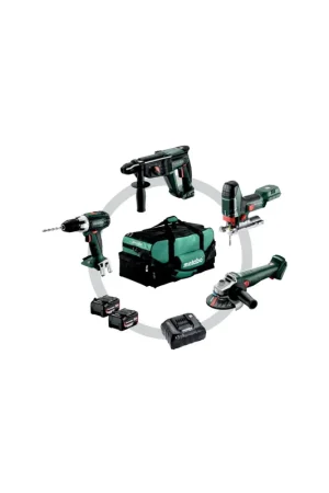 Metabo Combo Set 4.1.4 Machines sans fil en set 18V 2x4.0Ah (685232000) Nouveauté