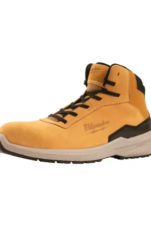 Certifié Milwaukee Chaussure de sécurité mi-montante en Nubuck S3S Flextred