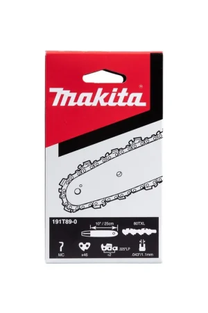 Commander Vite Makita Chaîne 80TXL pour tronçonneuse 25cm, 0.325", 1,1mm (191T89-0)