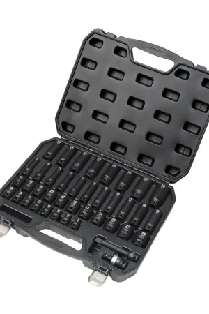 Draper D07106 Jeu de douilles métriques HI-TORQ® 1/2" (40 pièces) Jusqu'à Épuisement Des Stocks