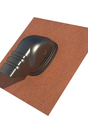 Passe câbles solaire thermique Ubbink Ocre (Pente 15°à 55°) Certifié