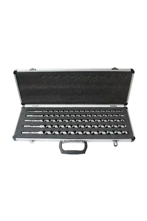 Paiement Sécurisé Coffret de 5 mèches à bois Spirale - Longueur 235 mm (Diamètre 6, 8, 10, 12 & 14mm)