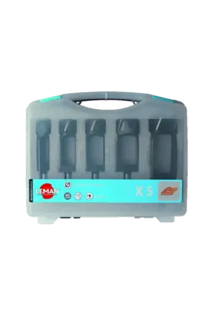 Coffret de 5 mèches à bouchonner (15-20-25-30-35mm) Nouveauté