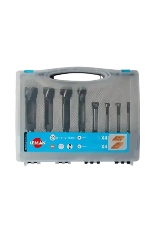 Coffret de Méches pour Perçage et Bouchonnage (8-10-12-15mm) Expédié Aujourd'hui