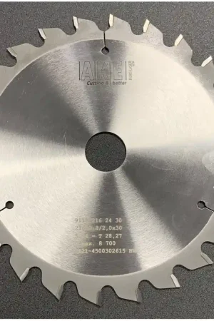 Meilleur Prix Lame circulaire carbure BOIS - Ø216 x 30mm - 24 Dents négatives - Ep 2,8/2,0 - AKE