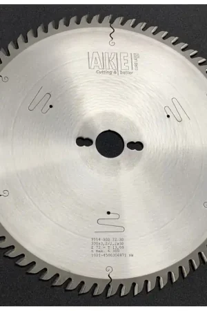 Achetez Aujourd'hui Lame circulaire carbure BOIS - Ø300 x 30mm - 72 Dents - Ep 3,2/2,2 - AKE