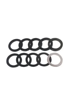 Petit Prix Jeu de 10 bagues de réglage de 1/10 à 3 mm - Alésage 50 mm