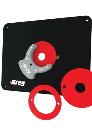 Seulement Aujourd'hui Plaque d'insertion non percée - Kreg