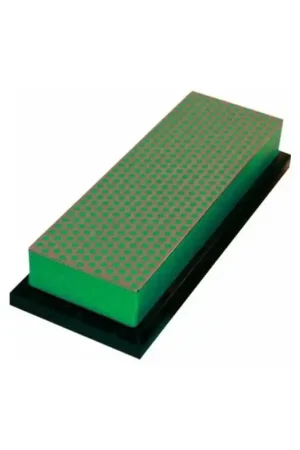 Authentique Pierre d'affutage diamant DMT - Grain extra fin - Support en plastique