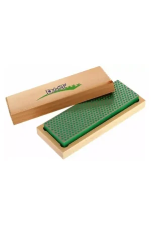 Pierre d'affutage diamant DMT - Grain Extra fin - Support en bois Prix Promo