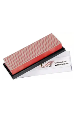 Pierre d'affutage diamant DMT - Grain fin - Support en plastique Retour Gratuit