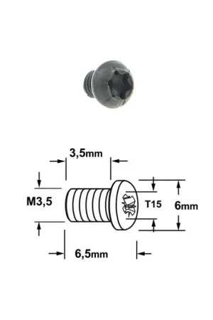 VIS TORX M.3,5 x 3,5 x 6 mm Meilleur Prix