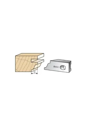 Acheter Direct Jeu de 2 couteaux ZAK 561221