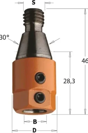 Adapter für Dübellochbohrer Remise