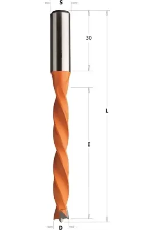 4 Flute dowel drills Retour Gratuit