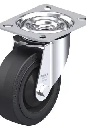 Achat Immédiat Blickle - Roulette Pivotante 200Kg en Caoutchouc