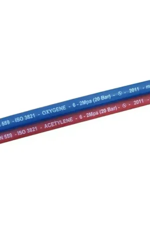 Offre Exclusive TRICOFLEX - TWIN SOUDURE ISO 3821 (EN 559) ø 10 ( Rouleau de 20 mètres )