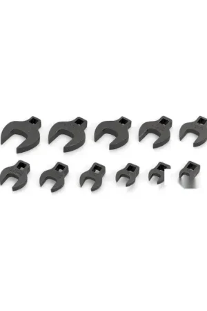Jeu 11 clés pied-de-biche 3/8" - 3/8" à 1" fini noir Meilleure Vente