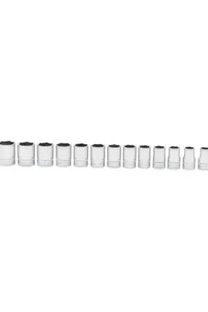 Bon Plan Jeu 10 douilles 1/2" 6 pans