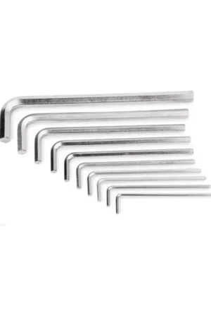 Clé Allen 10 pièces de 3/32" à 3/8" Satisfait Ou Remboursé