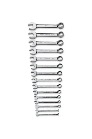Vente Flash Jeu 15 clés mixtes 1/4" à 1"