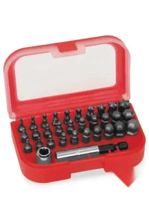 Coffret 32 pièces embouts tête sphérique HEX + TX Commander Vite